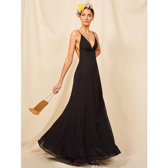 Reformation Dresses & Skirts - Reformation Modena Dress in Black NWT